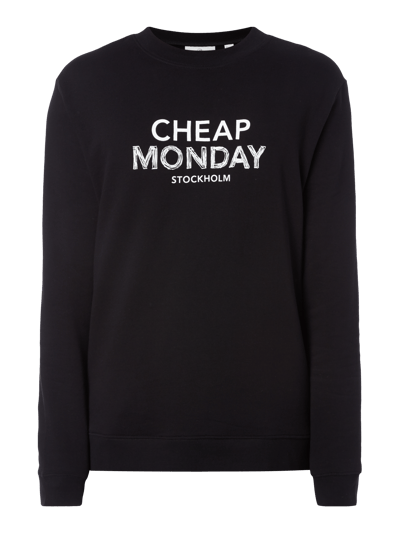 Cheap Monday Sweatshirt mit Logo-Print Black 2