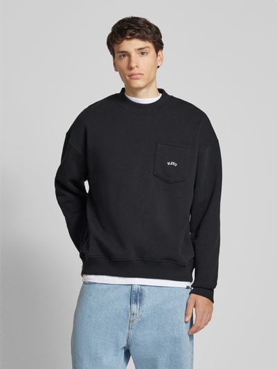 BLKVIS Sweatshirt met borstzak Zwart - 4
