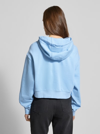 Tommy Jeans Korte hoodie met labelprint Bleu - 5