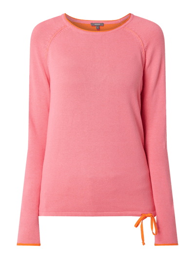 Montego Pullover met verstelbare zoom  Felroze - 2