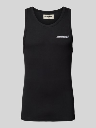 Low Lights Studios Tanktop mit Rundhalsausschnitt Black 2