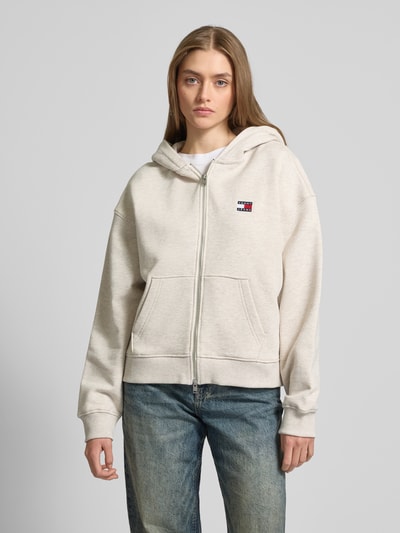 Tommy Jeans Sweatjacke mit Kapuze Beige 4