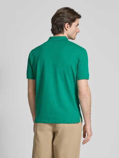 Gant Regular Fit Poloshirt mit Label-Stitching Gruen 5