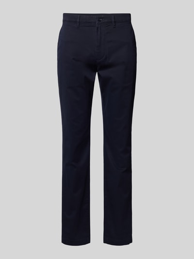 CK Calvin Klein Regular Fit Chino mit Knopfverschluss (marine 