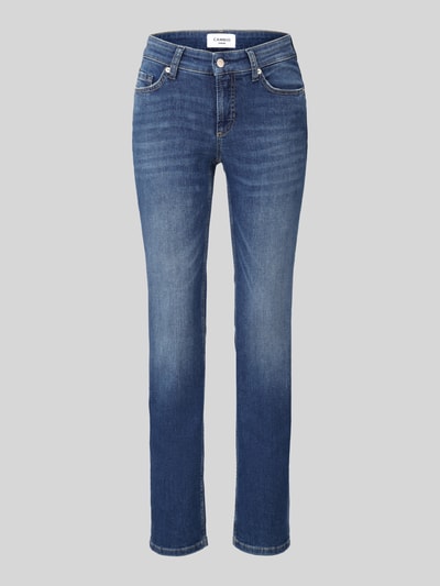 CAMBIO Slim Fit Jeans aus Baumwoll-Mix Modell 'PIPER LONG' Hellblau 2
