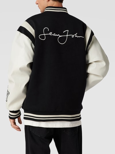 Sean John College-Jacke mit Statement-Stitching Black 5