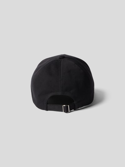 Rabanne Cap mit Motiv-Stitching Black 5