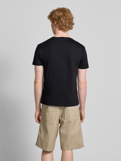 Alpha Industries T-Shirt mit Label-Print Black 5