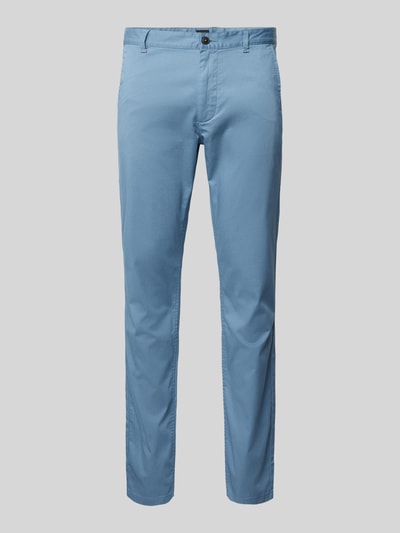 BOSS Orange Slim fit chino met steekzakken Lichtblauw - 2