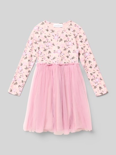 DANAMADE Sukienka w stylu 2 w 1 model ‘DORA’ Brudnoróżowy 1