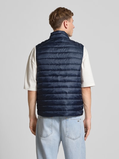 Jack & Jones Gewatteerde bodywarmer met ritszakken Marineblauw - 5