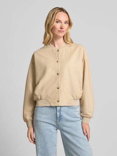 Someday Bomberjacke aus Viskose-Mix Modell 'Narlie' Sand 4