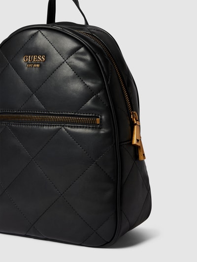 Guess Rucksack in Leder-Optik Modell 'VIKKY' Black 3