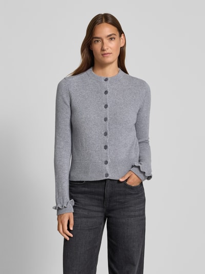 Bash Cardigan aus Lanawolle Modell 'KARANTE' Hellgrau 4