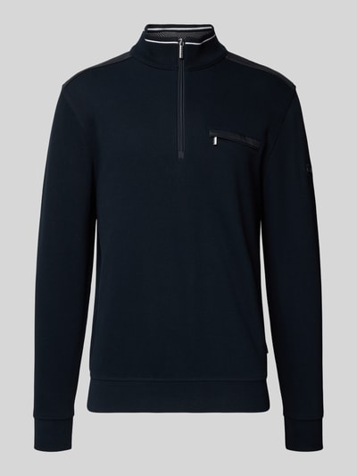 bugatti Bluza ze stójką model ‘Selanik’ Granatowy 2