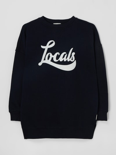 Tom Tailor Sweatshirt mit Print  Marineblau 1