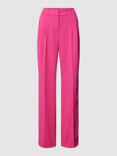 Christian Berg Woman Selection Bundfaltenhose mit Haken- und Reißverschluss Pink 2