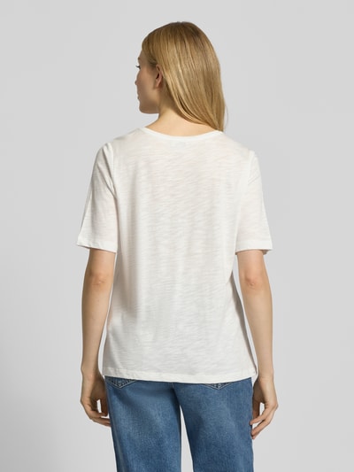 Milano Italy T-Shirt mit Motiv-Print Offwhite 5