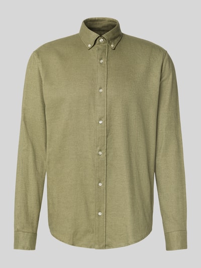 MCNEAL Koszula casualowa z listwą guzikową Oliwkowy 2