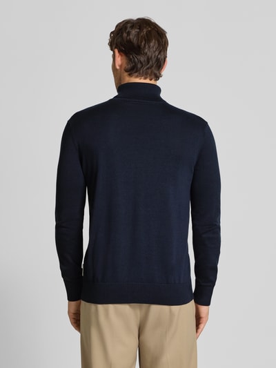 Tom Tailor Denim Regular fit coltrui van puur katoen Donkerblauw - 5