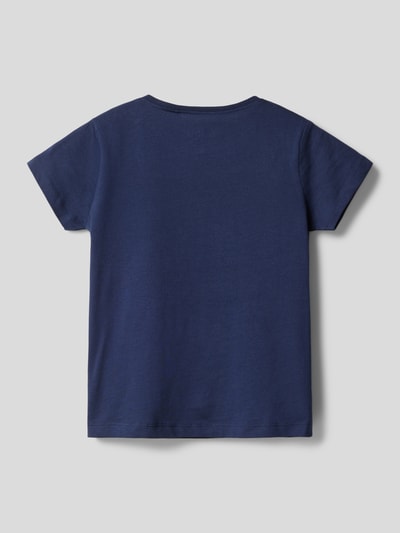 Blue Seven T-shirt met tweezijdige pailletten Blauw - 3