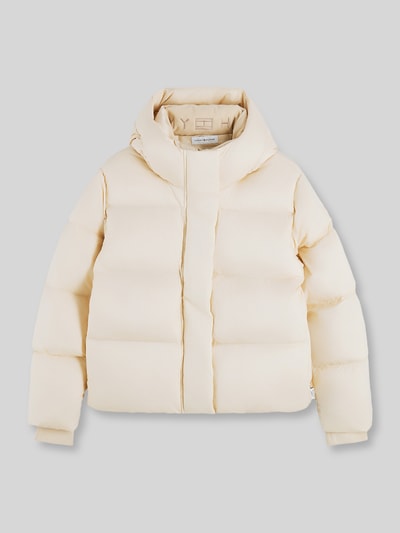 Tommy Hilfiger Regular Fit Daunenjacke mit Kapuze Offwhite 2