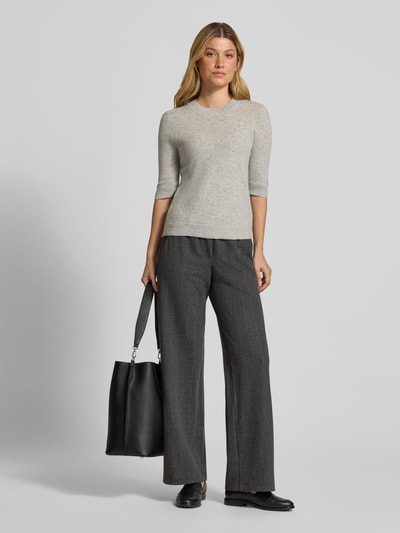 Brax Wide Leg Hose mit Baumwoll-Anteil Modell 'MEGAN S' Anthrazit 1