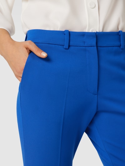 JOOP! Flared Fit Bundfaltenhose aus Viskose-Mix Royal 3