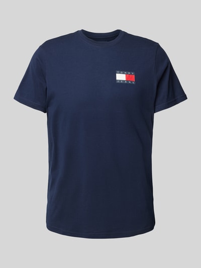 Tommy Jeans T-Shirt mit Label-Print Marine 2