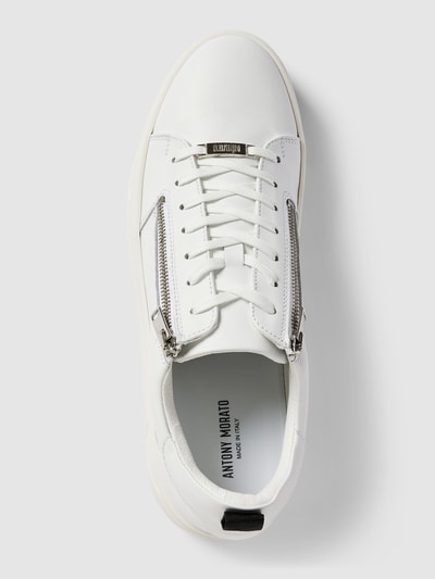 Antony Morato Sneakers met sierritssluiting, model 'ZIPPER' Wit - 3