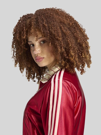 adidas Originals Regular fit sweatjack met keeroptie en logo-stitchings Offwhite - 5