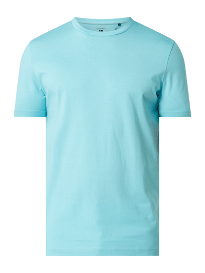 Christian Berg Men T-shirt met ronde hals Aquablauw - 2