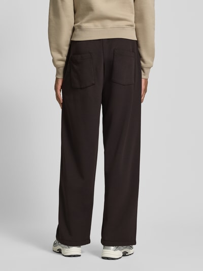 JAKE*S STUDIO MEN Wide Fit Sweatpants mit elastischem Bund Dunkelbraun 5
