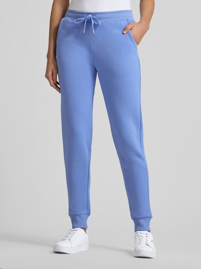 Christian Berg Woman Sweatpants mit elastischem Bund Blau 4