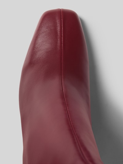 Steve Madden Sztyblety z zamkiem błyskawicznym model ‘Hurst’ Bordowy 3