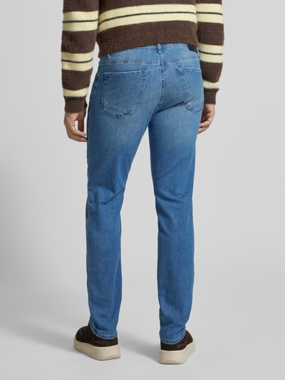 Brax Slim Fit Jeans mit Eingrifftaschen Modell 'Chuck' Jeansblau 5