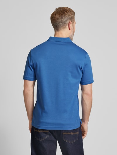 CK Calvin Klein Regular fit poloshirt met knoopsluiting Petrol - 5