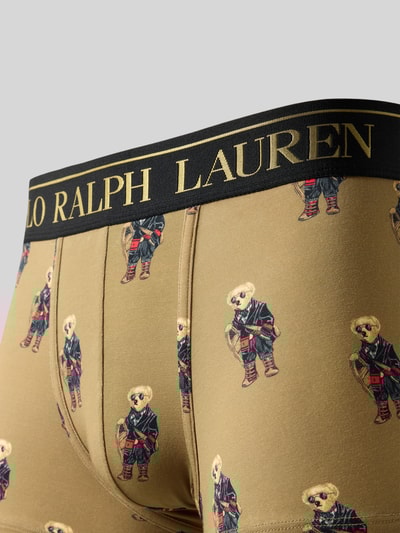 Polo Ralph Lauren Underwear Trunks mit elastischem Logo-Bund im 2er-Pack Dunkelgruen 2