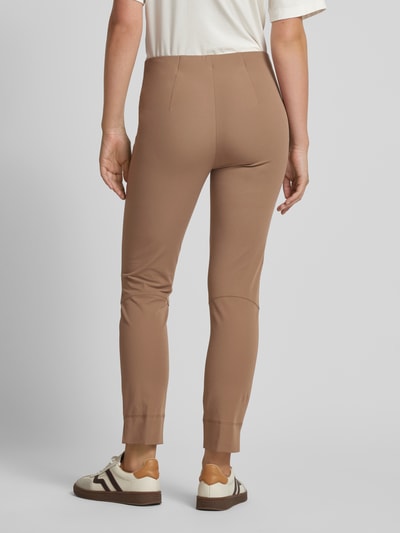 SEDUCTIVE Slim Fit Stoffhose in verkürzter Passform Modell 'SABRINA' Camel 5