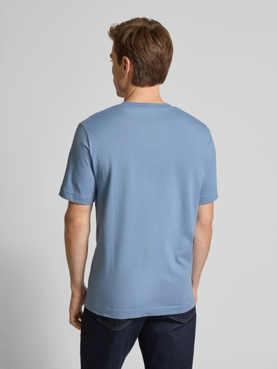Marc O'Polo Regular Fit T-Shirt aus reiner Baumwolle Sky 5