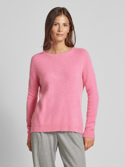 Rich & Royal Gebreide pullover met ribboorden Roze - 4