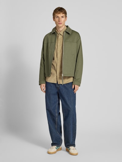 Levi's® Relaxed fit corduroy overhemd met borstzakken, model 'TRUE CHINO' Beige - 1