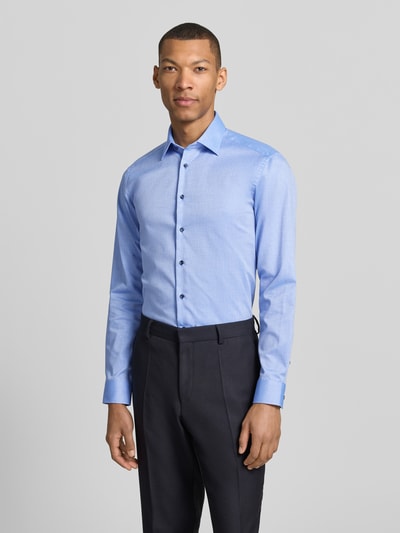 Christian Berg Men Regular Fit Business-Hemd mit Kentkragen Royal 4
