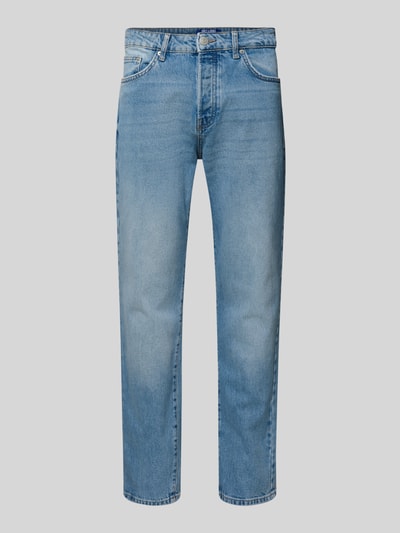 Only & Sons Tapered fit jeans van katoenmix, model 'YOKE' Jeansblauw - 2