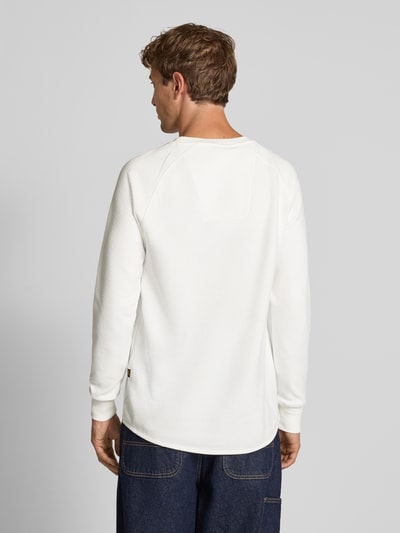 G-Star Raw Regular Fit Longsleeve in Strick-Optik Modell 'Jirgi' Offwhite 5