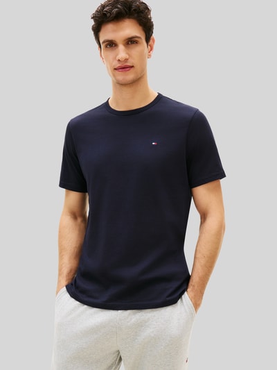 Tommy Hilfiger Regular Fit T-Shirt aus reiner Baumwolle im 3er-Set Dunkelblau 4