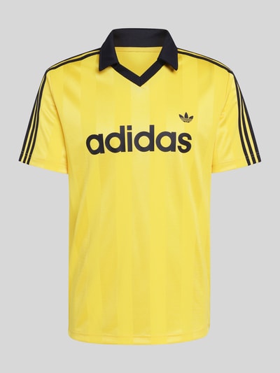 adidas Originals regular fit T-shirt met logoprint Geel - 2