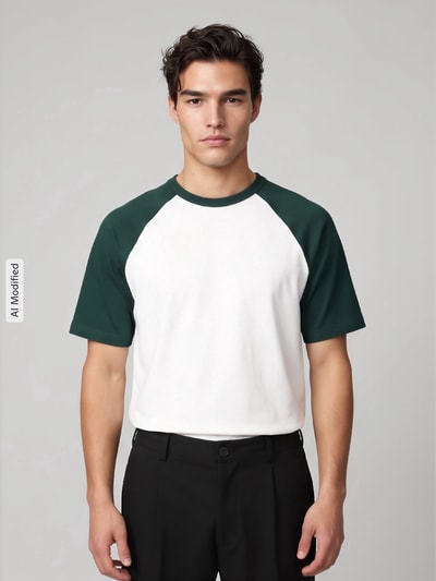 ONLY & SONS Relaxed Fit T-Shirt aus reiner Baumwolle Modell 'HEATON' Offwhite 4