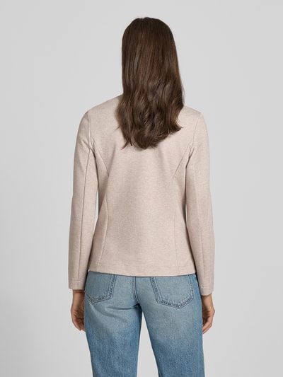 Tom Tailor Regular Fit Kurzblazer aus Baumwoll-Mix Taupe 5