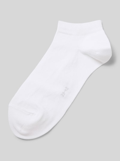 Falke Sneakersokken met stretch, model 'Family' Wit - 1